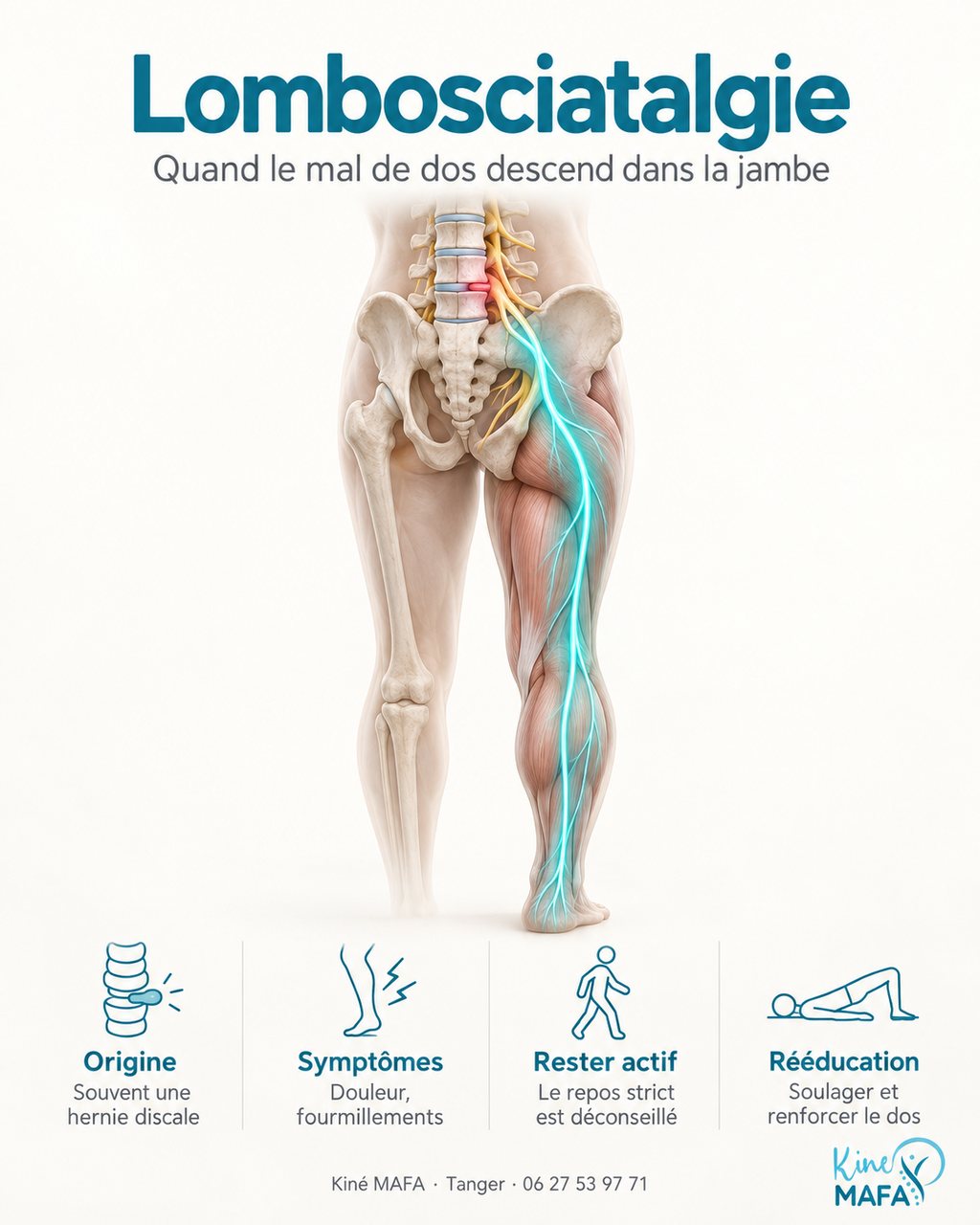 Infographie : la lombosciatalgie