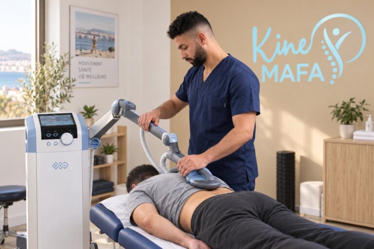 Traitement de la lombalgie au cabinet Kiné MAFA