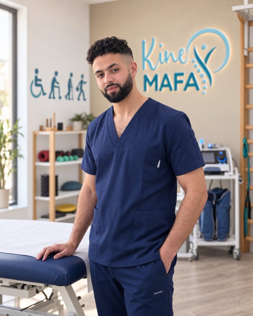 Youness Mafaman, kinésithérapeute à Tanger