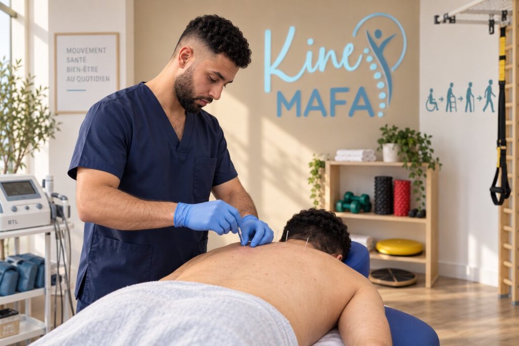 Dry needling au cabinet Kiné MAFA