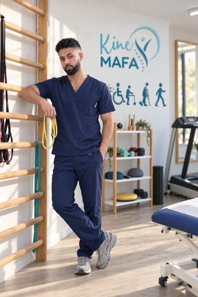 Youness Mafaman, kinésithérapeute à Tanger
